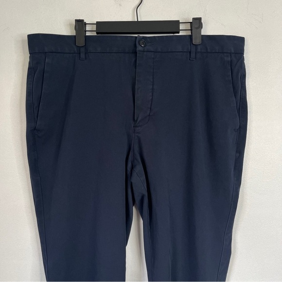 Everlane | Uniform Slim Fit Navy Chino Pants Size 38x30 Business Casual Office - Picture 2 of 8